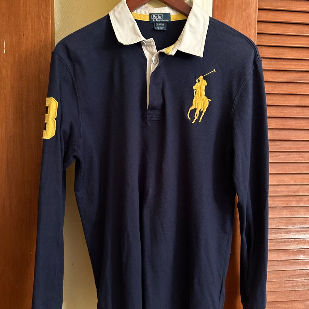 Authentic Polo Ralph Lauren Big Pony Long Sleeve Shirt